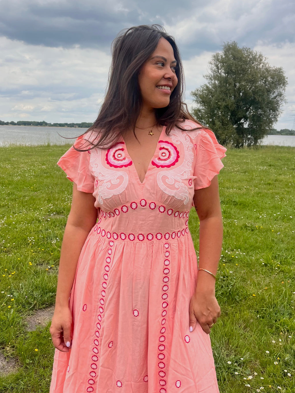 Sunset Bloom Dress