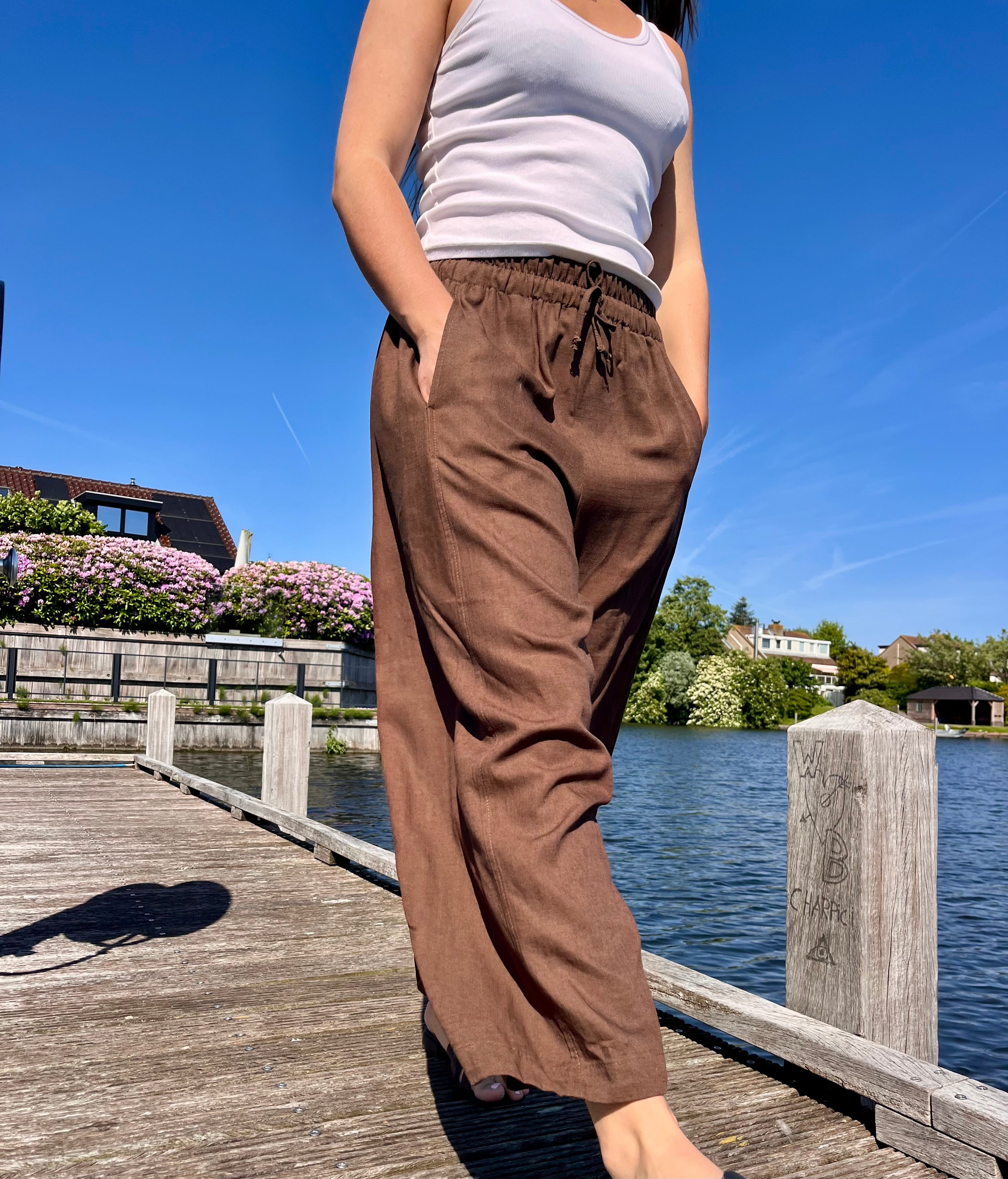 Sole Broek - Bruin