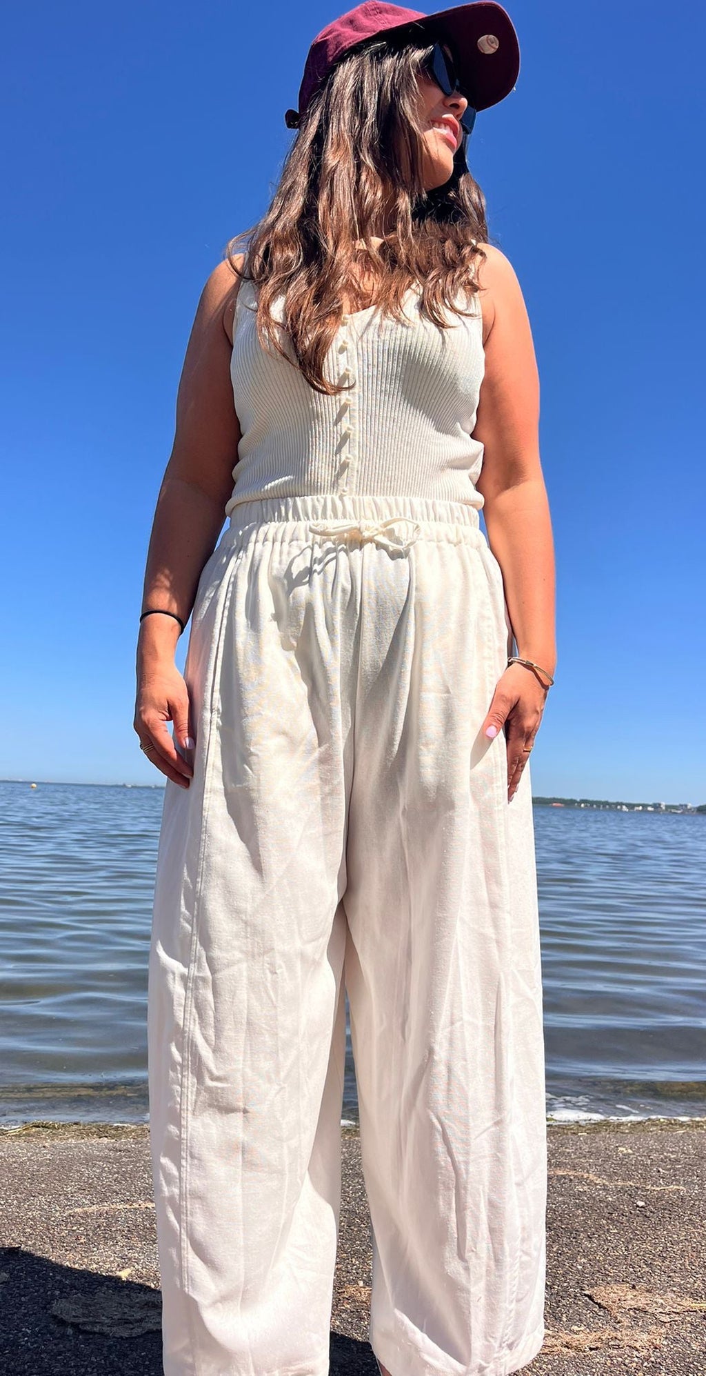 Sole Broek - Wit