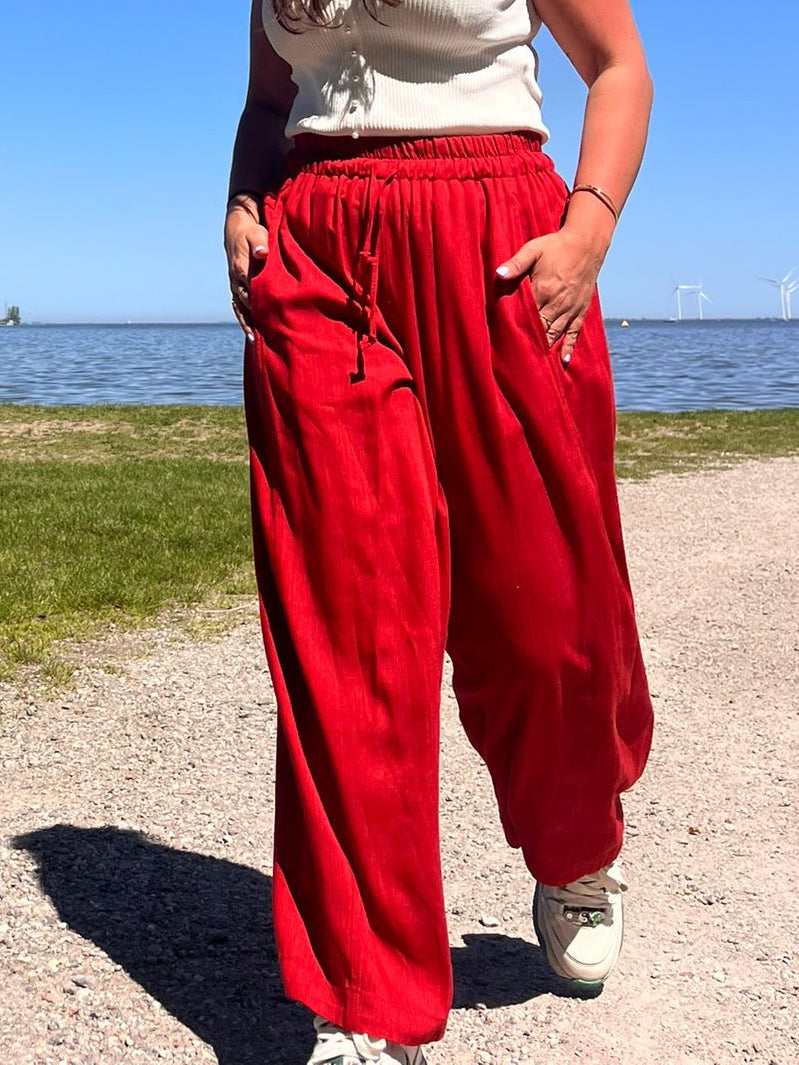 Sole Broek - Rood