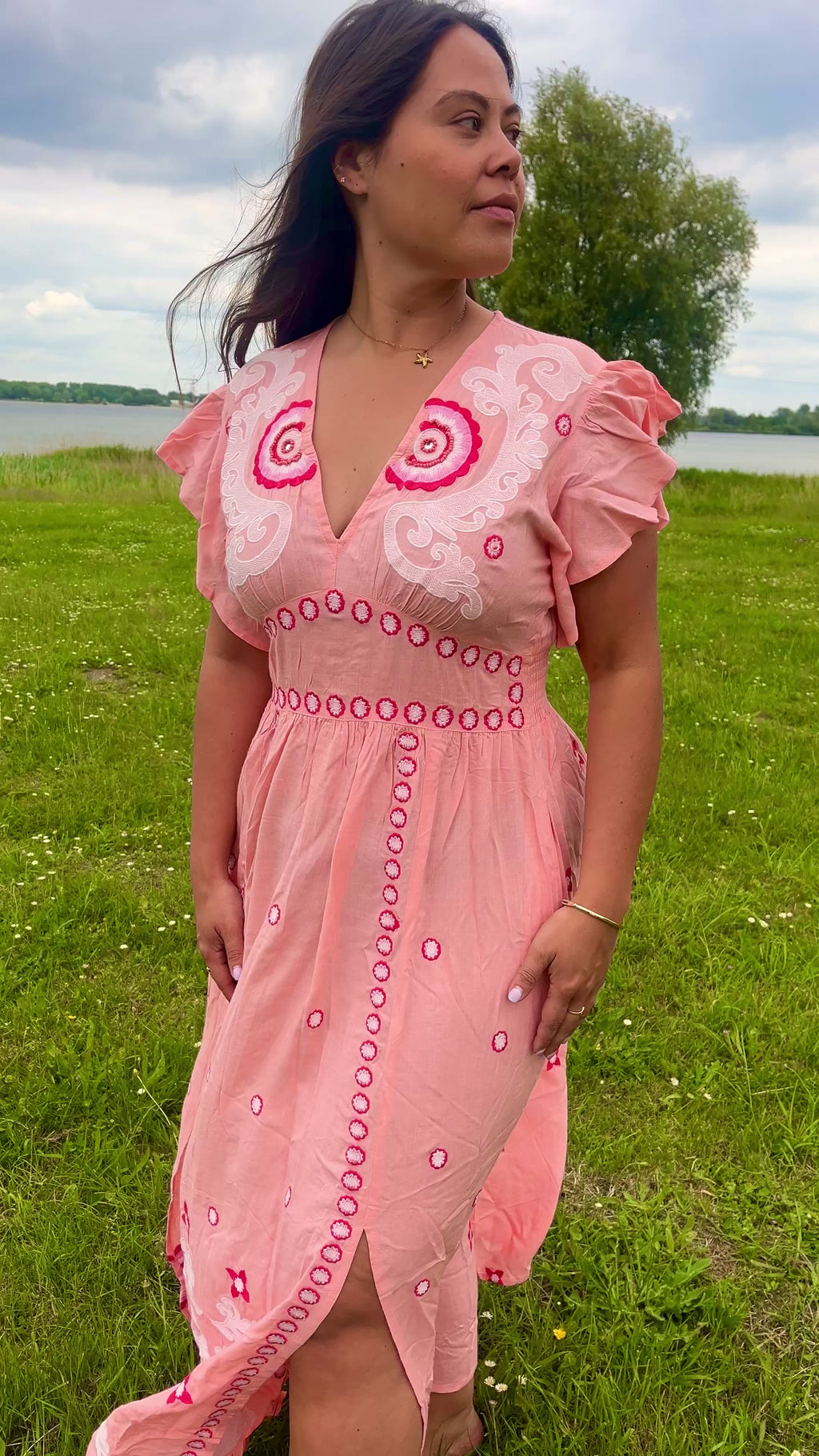 Sunset Bloom Dress